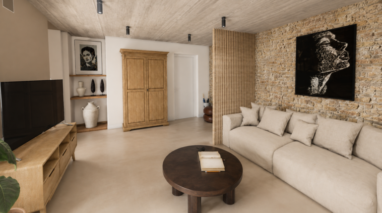 Deux appartements de caractère dans un bâtiment dédié à l’art